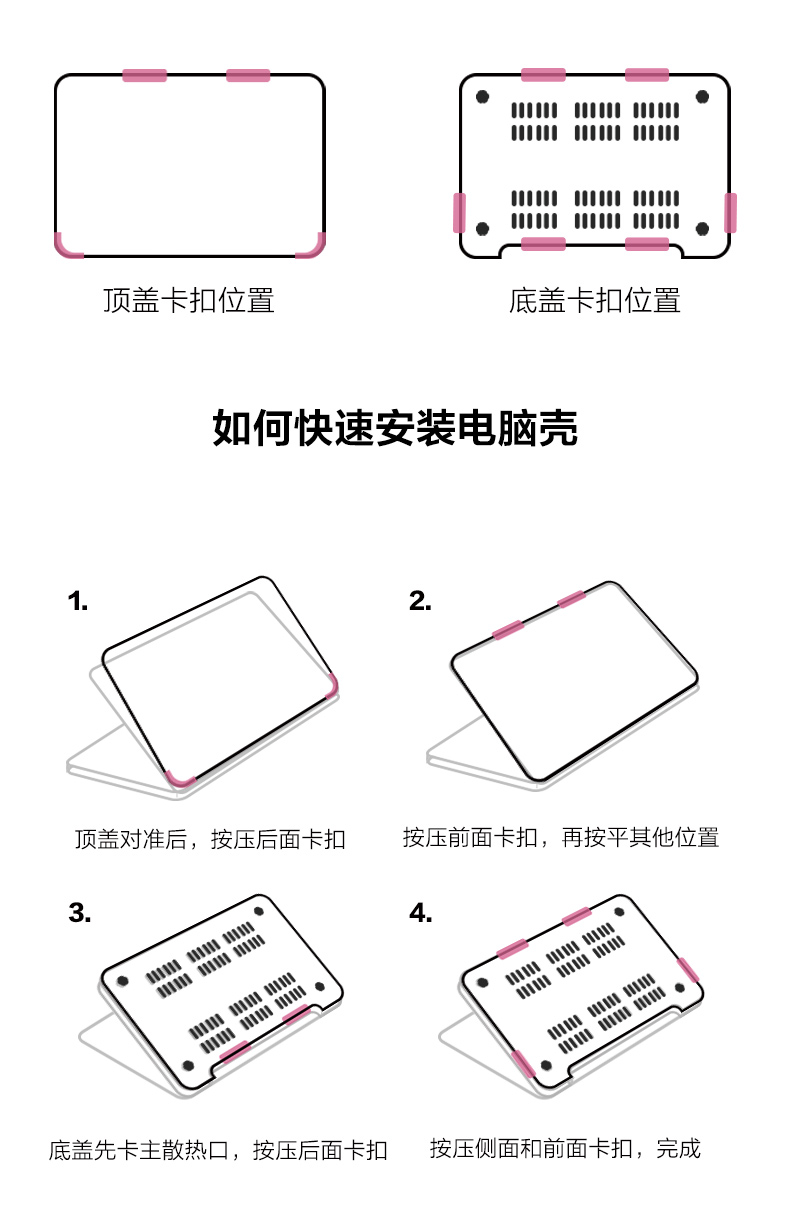 Laptop Case For Macbook NEO Air Pro 13 14 15.3 16 16.2 Case M5 M4 M3 M2 M1 2025 2024 2023 2022 2021 2020 2019 2018 2017 2016