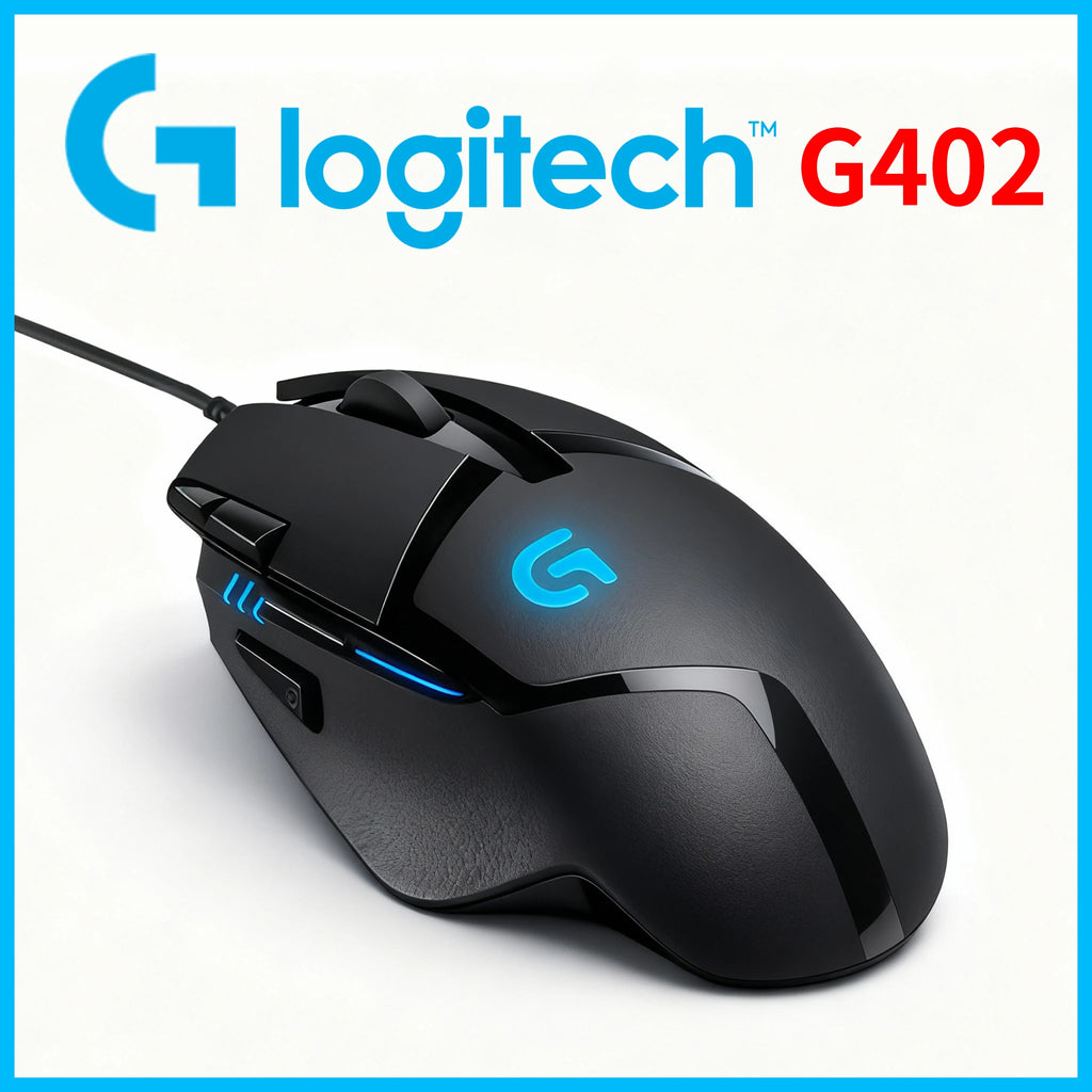 Logitech G402 Gaming Mouse, Wired Mechanical Macro Programmable Esports Mouse, Suitable for PC Desktop and Laptop Gamers
