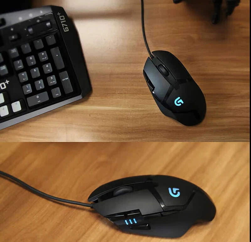 Logitech G402 Gaming Mouse, Wired Mechanical Macro Programmable Esports Mouse, Suitable for PC Desktop and Laptop Gamers