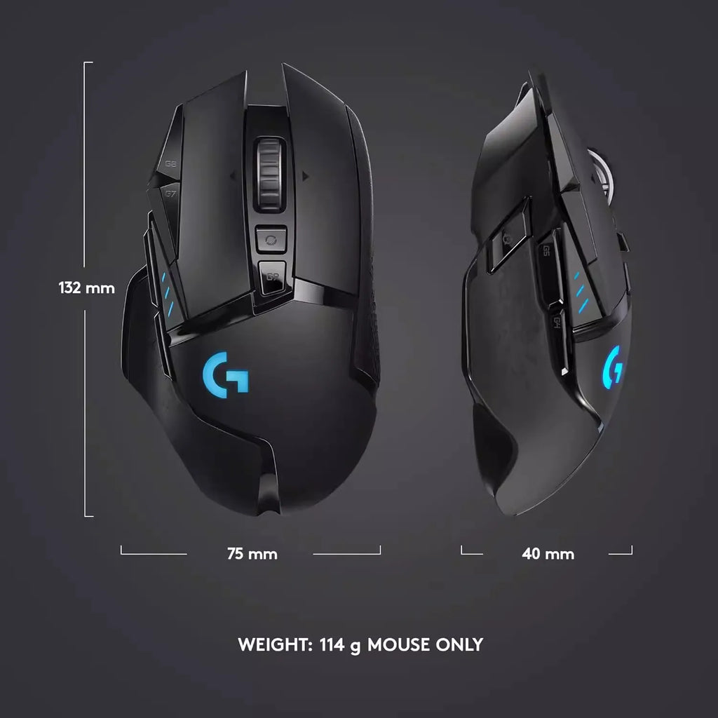 Logitech G502/G203/M350POP Gaming mouse with anti-slip and sweat-absorbent material, specially for playing PUBG on laptops