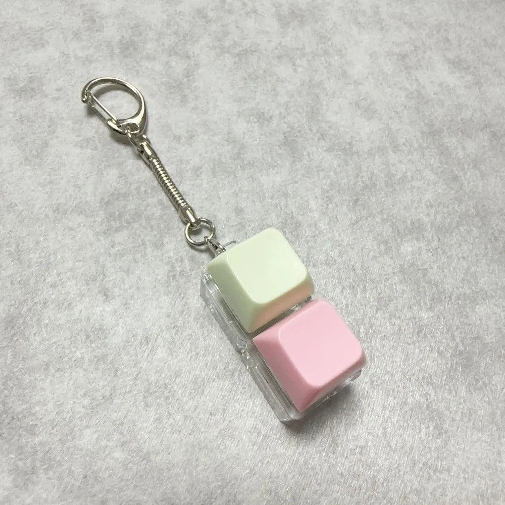 Relaxing 2/3/6/9 Keys Finger Keyboard Key Button Keycap Decompression Toy Gadget Pass The Time Clicker Toy Adult
