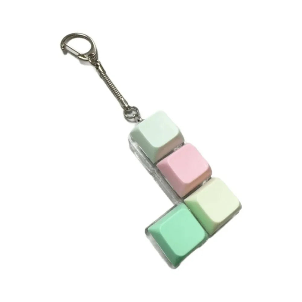 Relaxing 2/3/6/9 Keys Finger Keyboard Key Button Keycap Decompression Toy Gadget Pass The Time Clicker Toy Adult