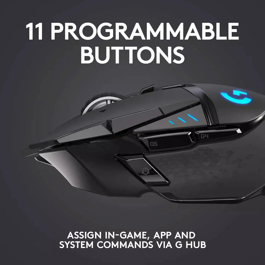 Logitech G502/G203/M350POP Gaming mouse with anti-slip and sweat-absorbent material, specially for playing PUBG on laptops