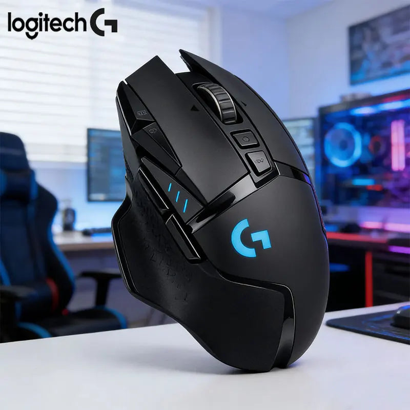 Logitech G502/G203/M350POP Gaming mouse with anti-slip and sweat-absorbent material, specially for playing PUBG on laptops