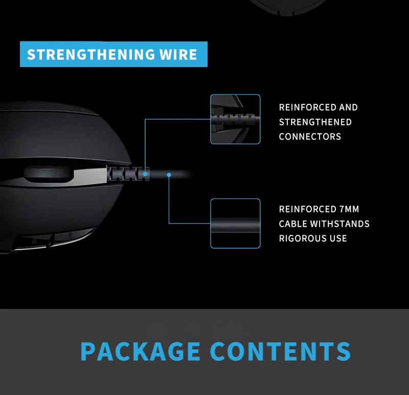 Logitech G402 Gaming Mouse, Wired Mechanical Macro Programmable Esports Mouse, Suitable for PC Desktop and Laptop Gamers