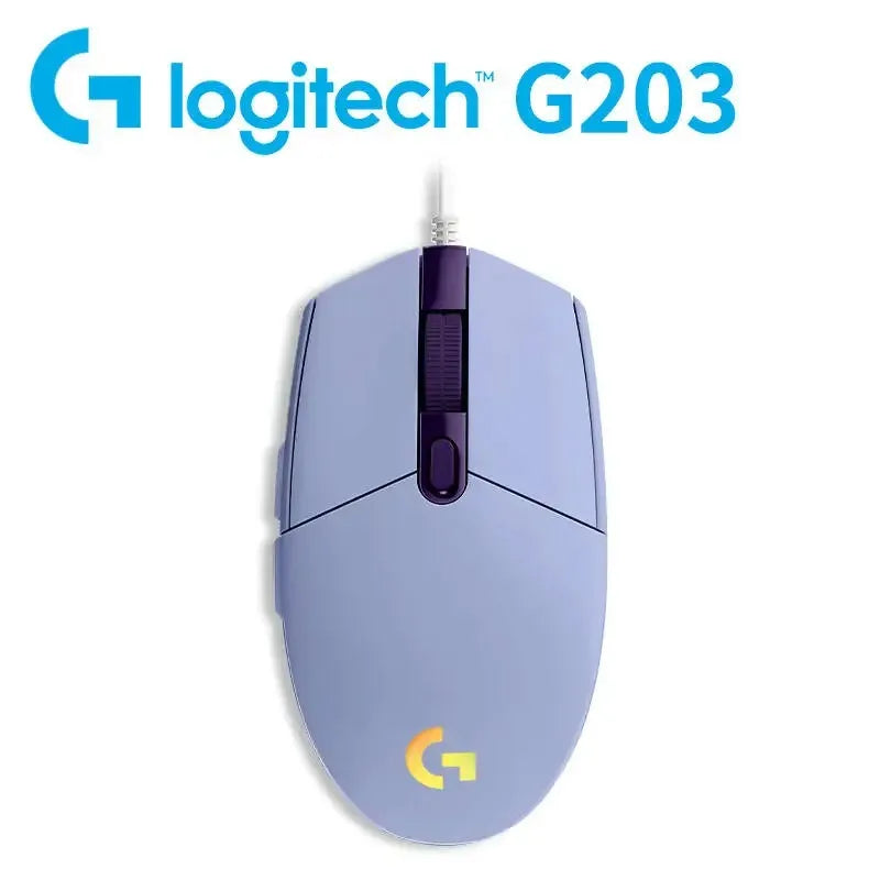 Logitech G502/G203/M350POP Gaming mouse with anti-slip and sweat-absorbent material, specially for playing PUBG on laptops