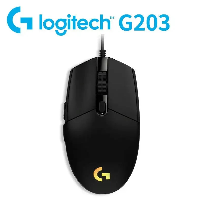 Logitech G502/G203/M350POP Gaming mouse with anti-slip and sweat-absorbent material, specially for playing PUBG on laptops