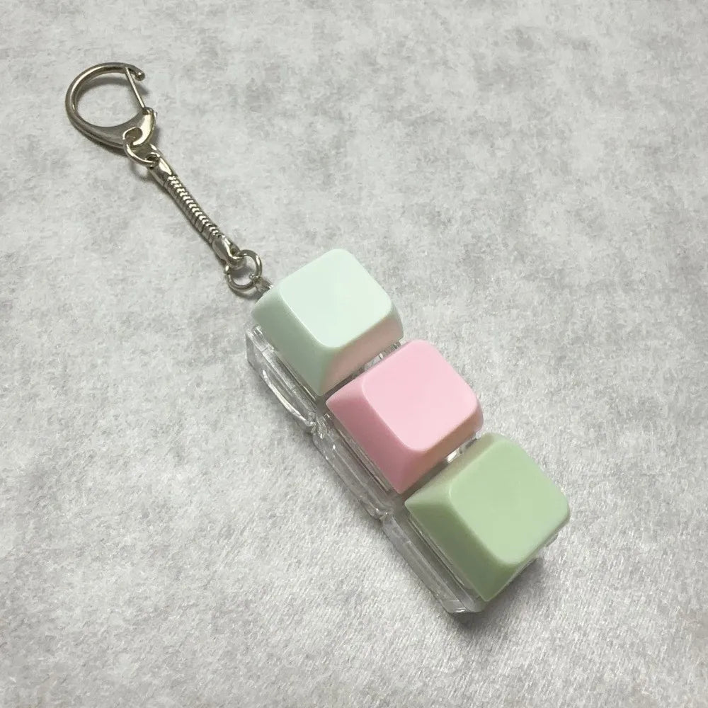 Relaxing 2/3/6/9 Keys Finger Keyboard Key Button Keycap Decompression Toy Gadget Pass The Time Clicker Toy Adult